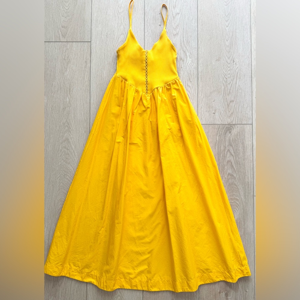 NEW ZARA Vibrant Yellow Maxi Dress | Flowy Summer Statement 🌼